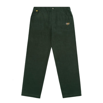 Dino Baggy Corduroy Pants - Deep Forest