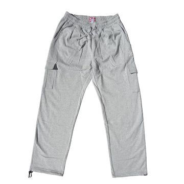 Grey Cargo Sweatpants