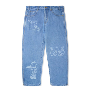 Jun Denim Jeans - Washed Indigo