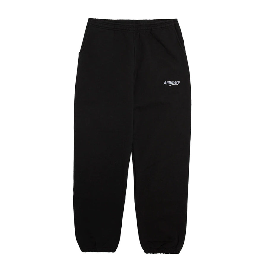 Embroidered Estate Camber Sweatpants - Black