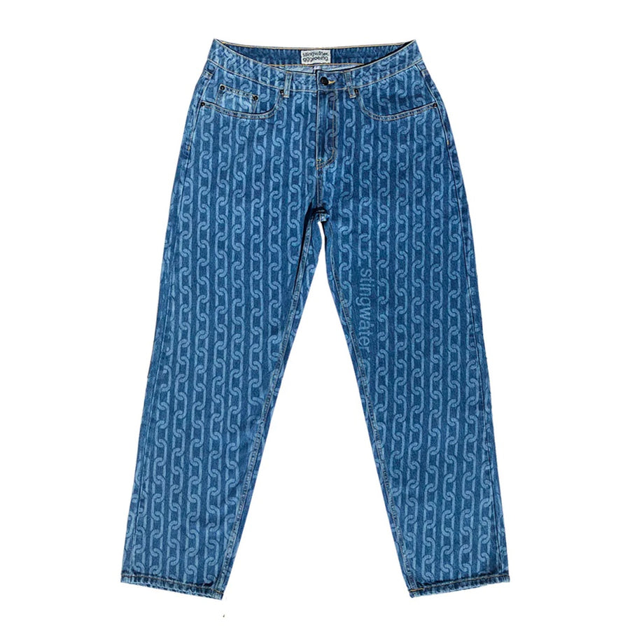 Signature Chain Jeans - Blue