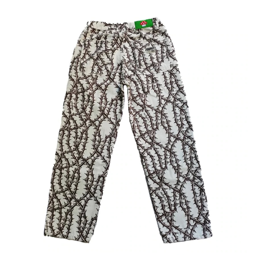 Sting Double Knee Pants - Thorn Print