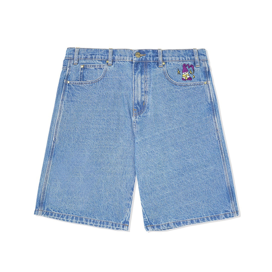 Wizard Denim Shorts - Washed Indigo