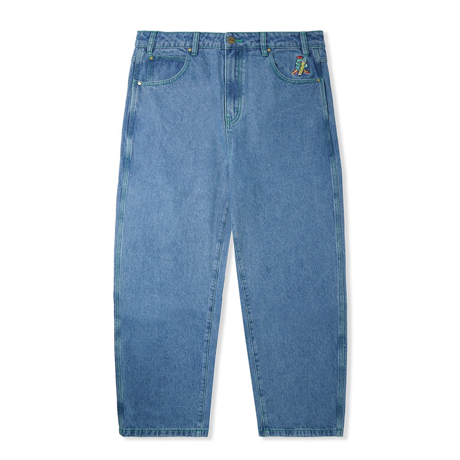 Martian Denim Jeans - Washed Indigo