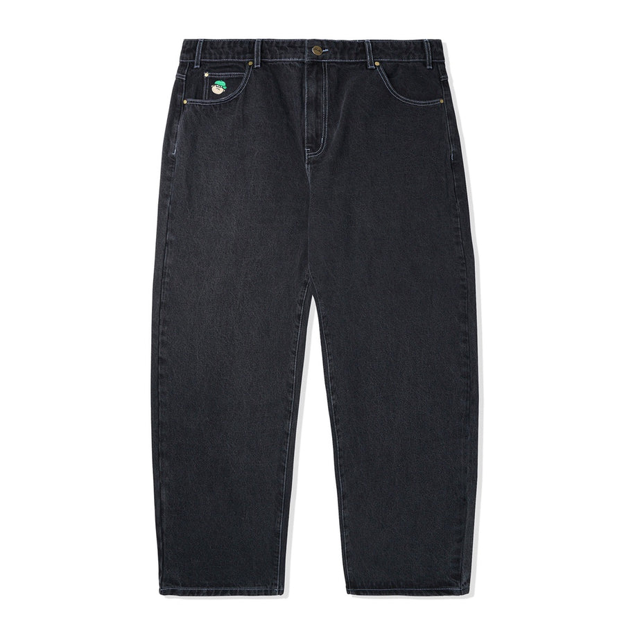 Santosuosso Denim Pants (Baggiest) - Washed Black