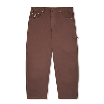 Weathergear Heavyweight Denim Pants - Brown