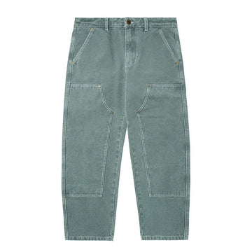 Work Double Knee Pants - Washed Fern