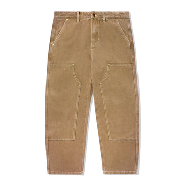 Work Double Knee Pants - Washed Brown