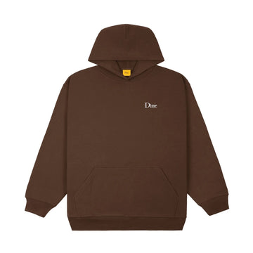 Dime Classic Small Logo Hoodie - Stray Brown