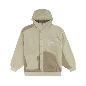 Corduroy Hooded Jacket - Tan