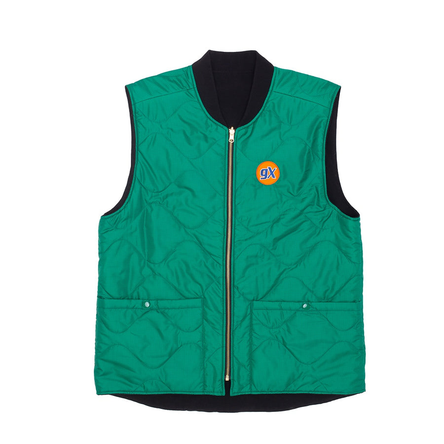 Reversible Vest - Black/Green