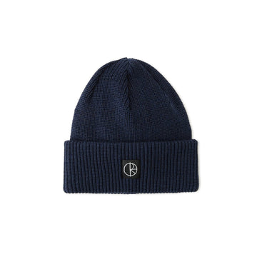 Double Fold Merino Beanie - Navy