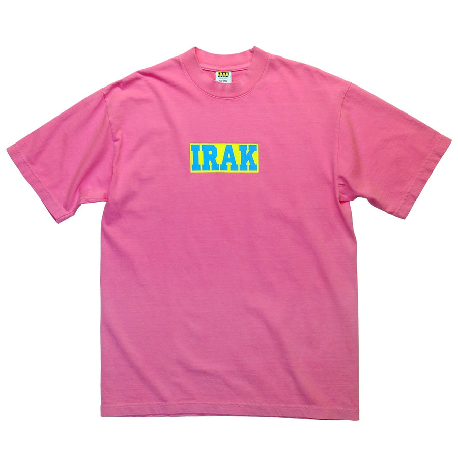 Neon Logo Tee - Neon Pink