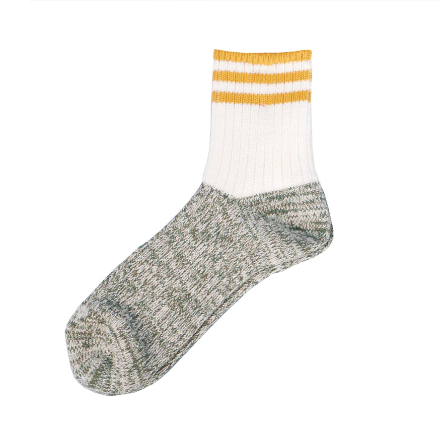 Grandrelle Three Stripe Socks - Yellow