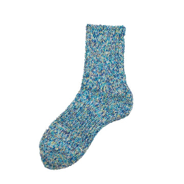 6-Colour Twister Socks - Blue