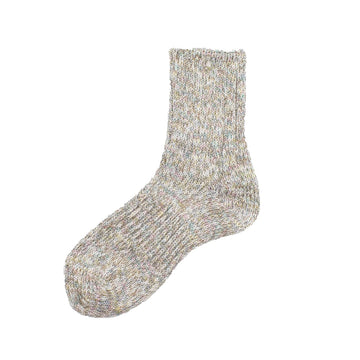 6-Colour Twister Socks - Grey