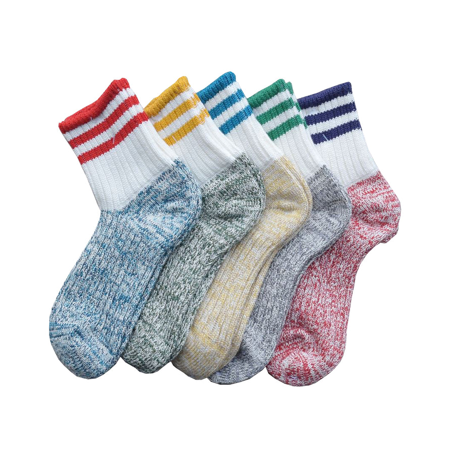 Grandrelle Three Stripe Socks - Sky