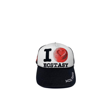 I <3 Ecstasy Trucker Hat - Black/White