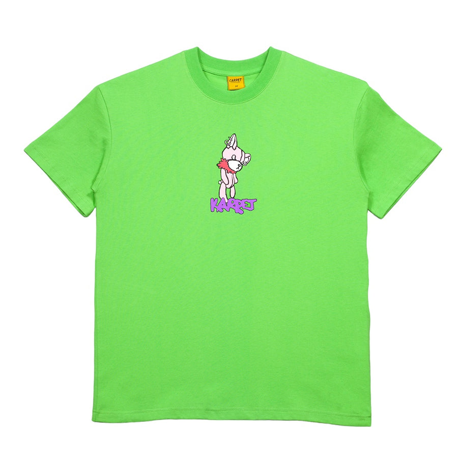 Teddy Bear Tee - Slime Green