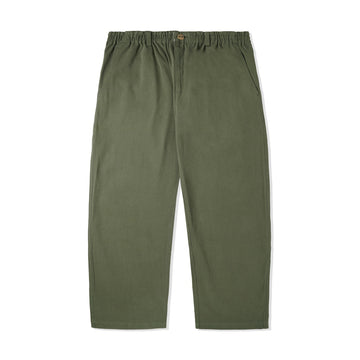 Wide Leg Pants - Army