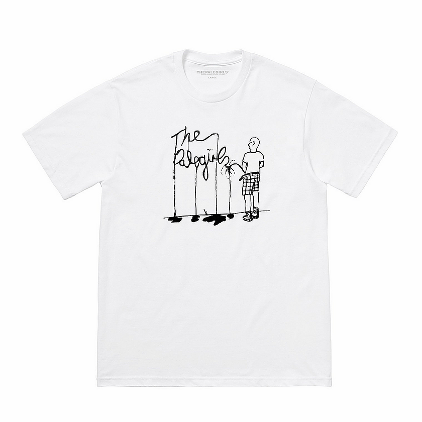 Up The Wall Tee - White