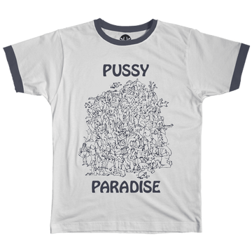 Pussy Parade Tee - Blue