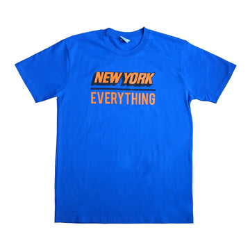 New Yorker Tee - Blue/Orange