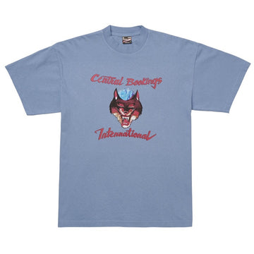 Psycho Wolf Tee - Slate Blue