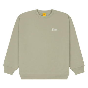 Classic Small Logo Crewneck - Slate Green