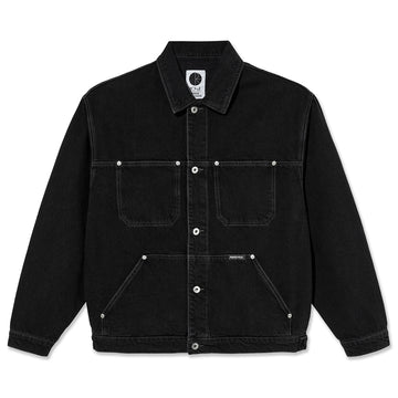 Patrik Denim Jacket - Silver Black