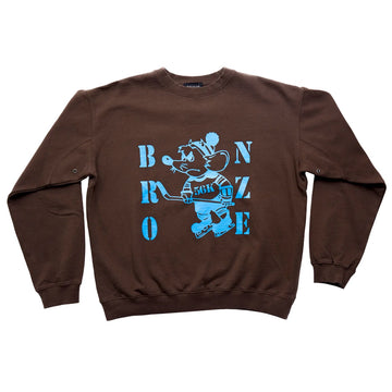 Rat Crewneck - Brown