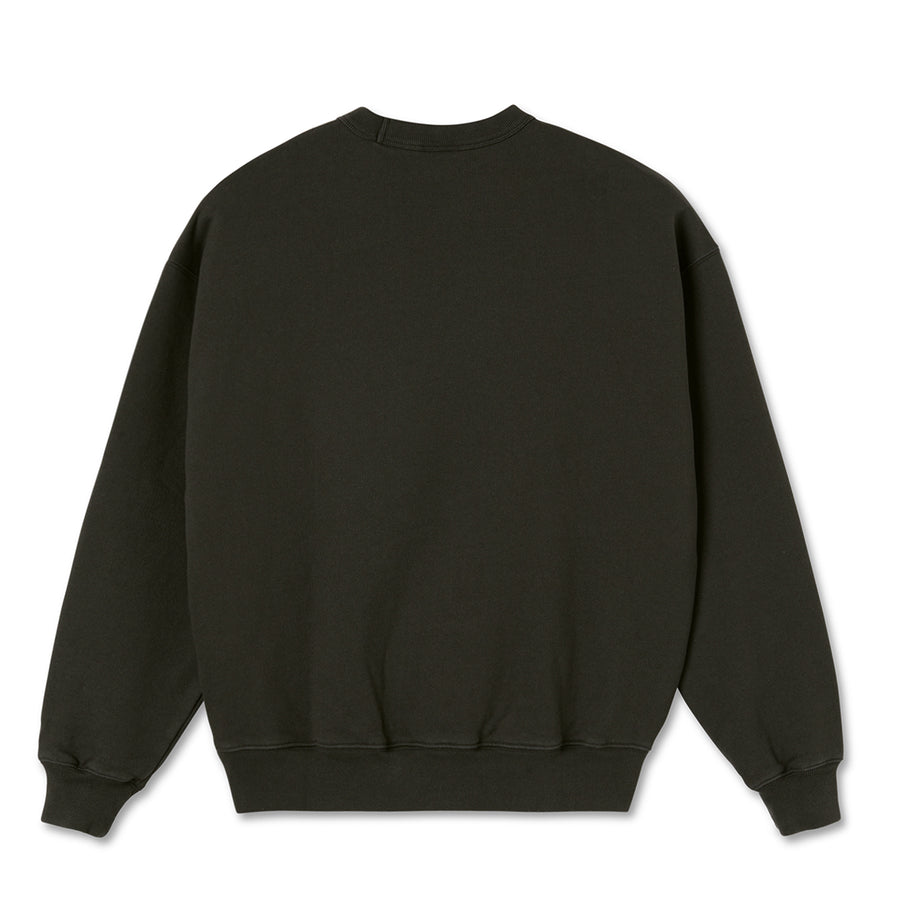 Patch Crewneck - Dirty Black