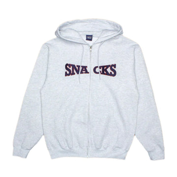 Snacks Full Zip Hood - Grey