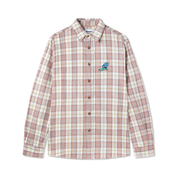 Bucket Plaid Shirt - Red