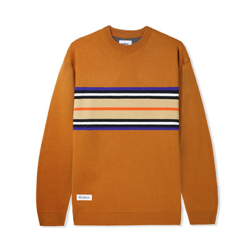 Stripe Knit Sweater - Chesnut