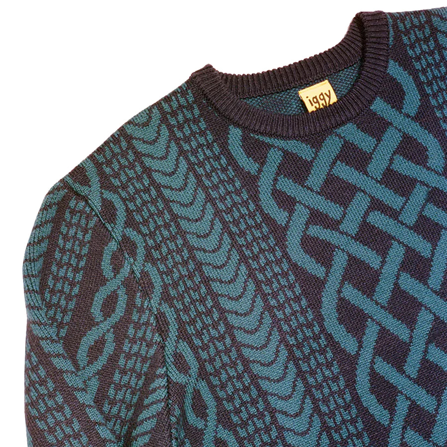 Cable Knit - Navy