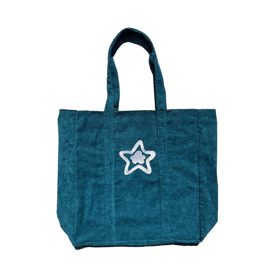 Star Tote Bag - Teal