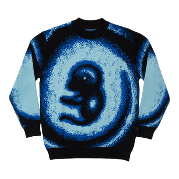 Embryo Woven Sweater - Blue