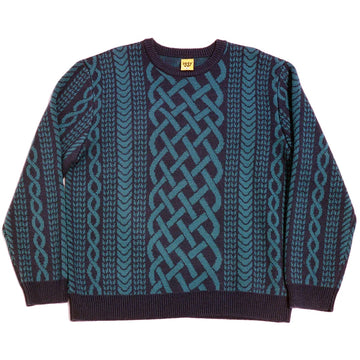 Cable Knit - Navy