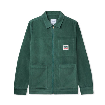 Cord Zip Thru Over Shirt - Pine