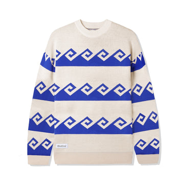 Waves Knit Sweater - Cream