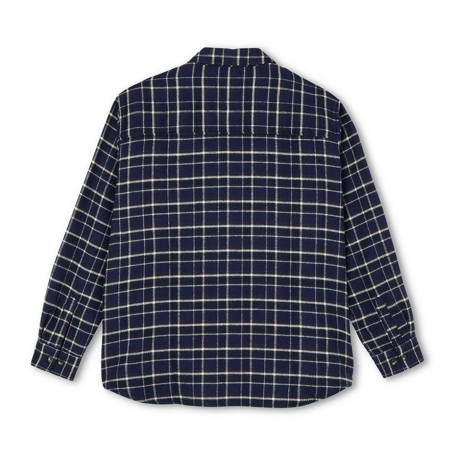 Flannel Shirt - Rich Navy