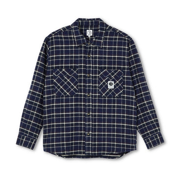 Flannel Shirt - Rich Navy