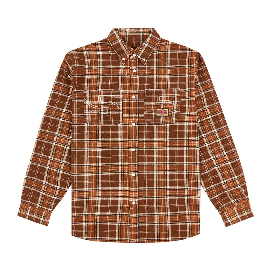 56 Flannel - Brown