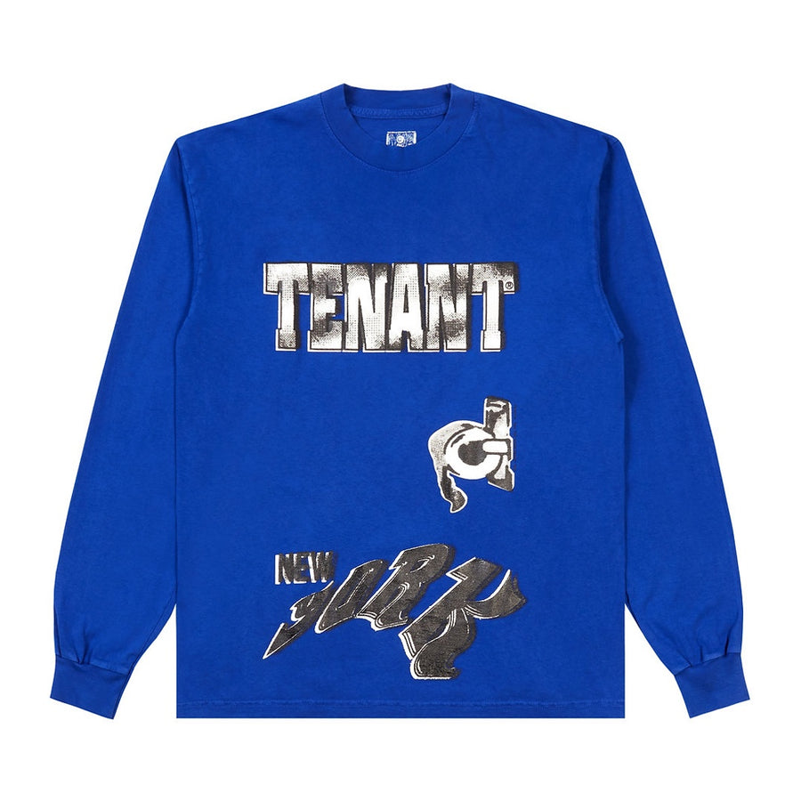 Dudes L/S Tee - Royal