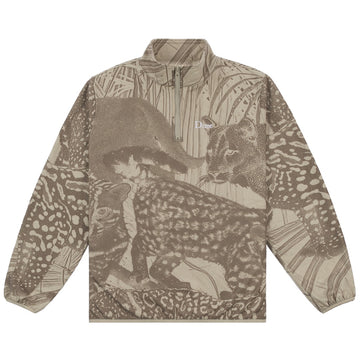Safari Polar Zip Fleece - Tan