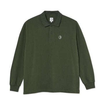 Polo Long Sleeve - Dark Olive