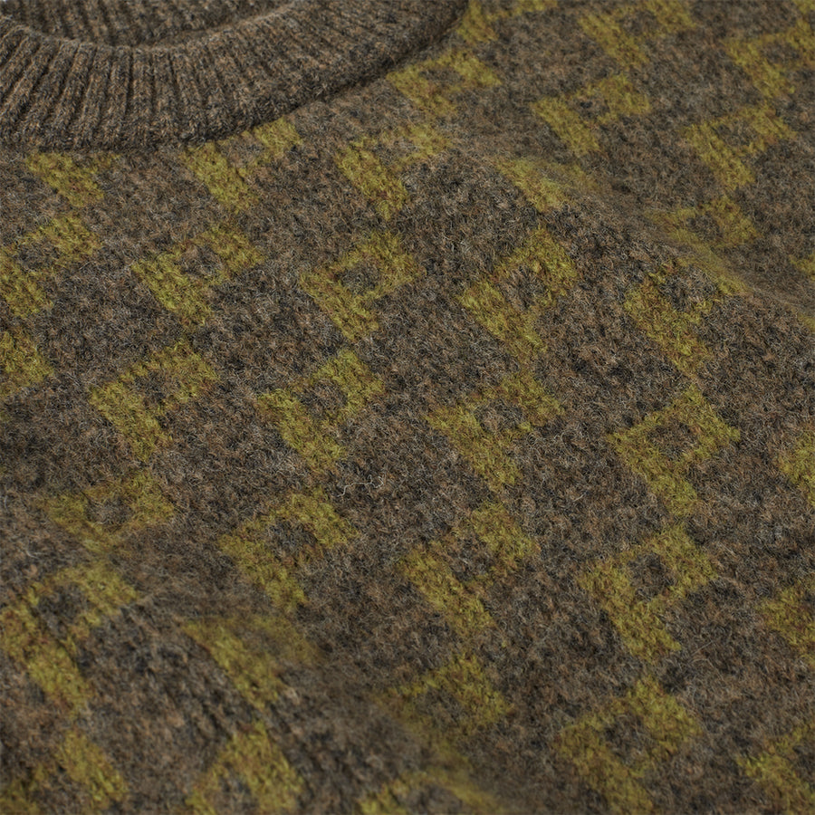 Polar Knit Sweater - Army Green