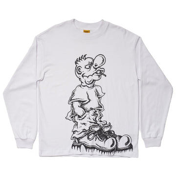 Lollipop Longsleeve Tee - White