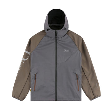 Two Tone Windbreaker Jacket - Manatee Shadow